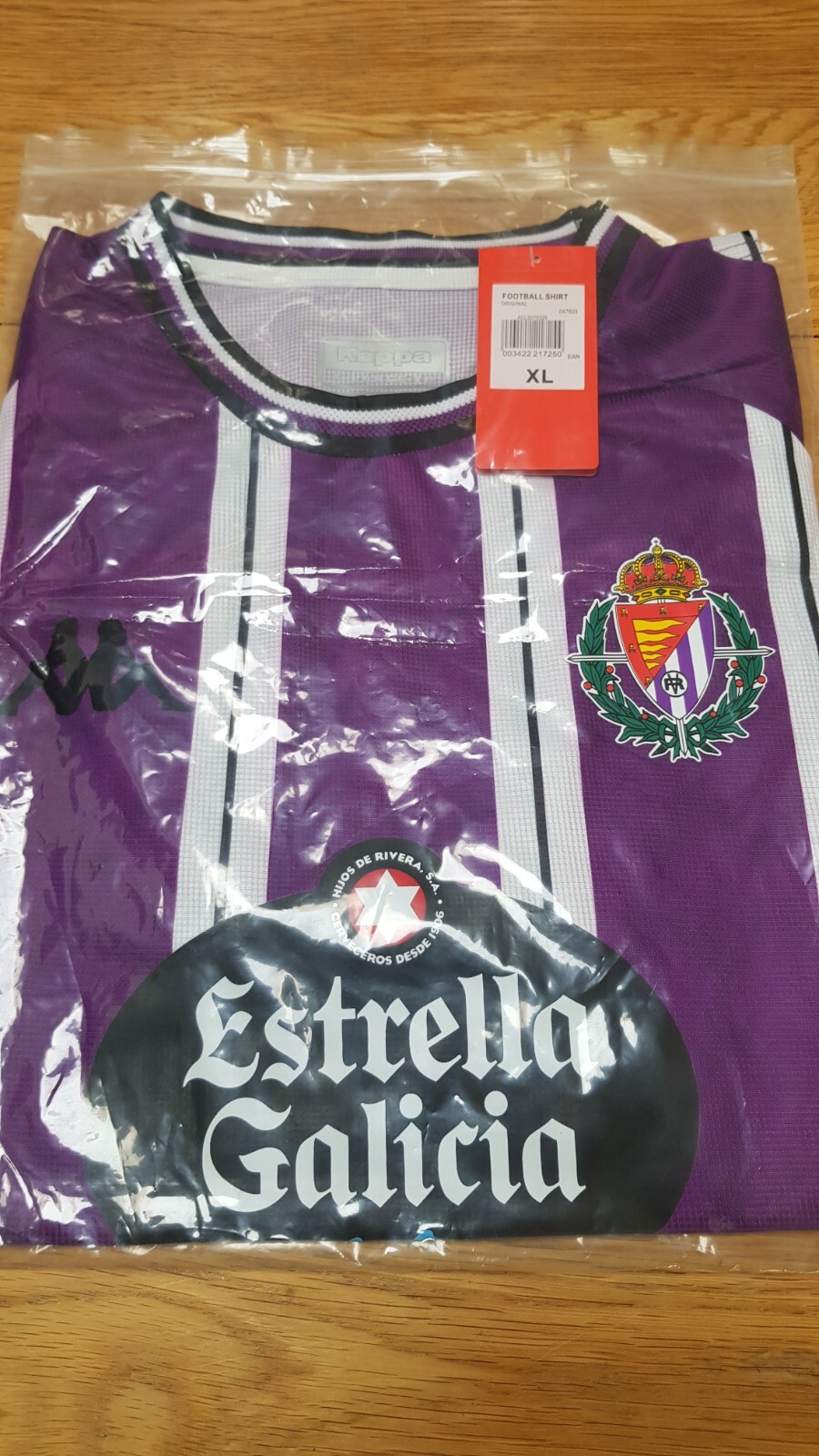 real valladolid shirt xl new with tags Spanish Team for sale on Ebay