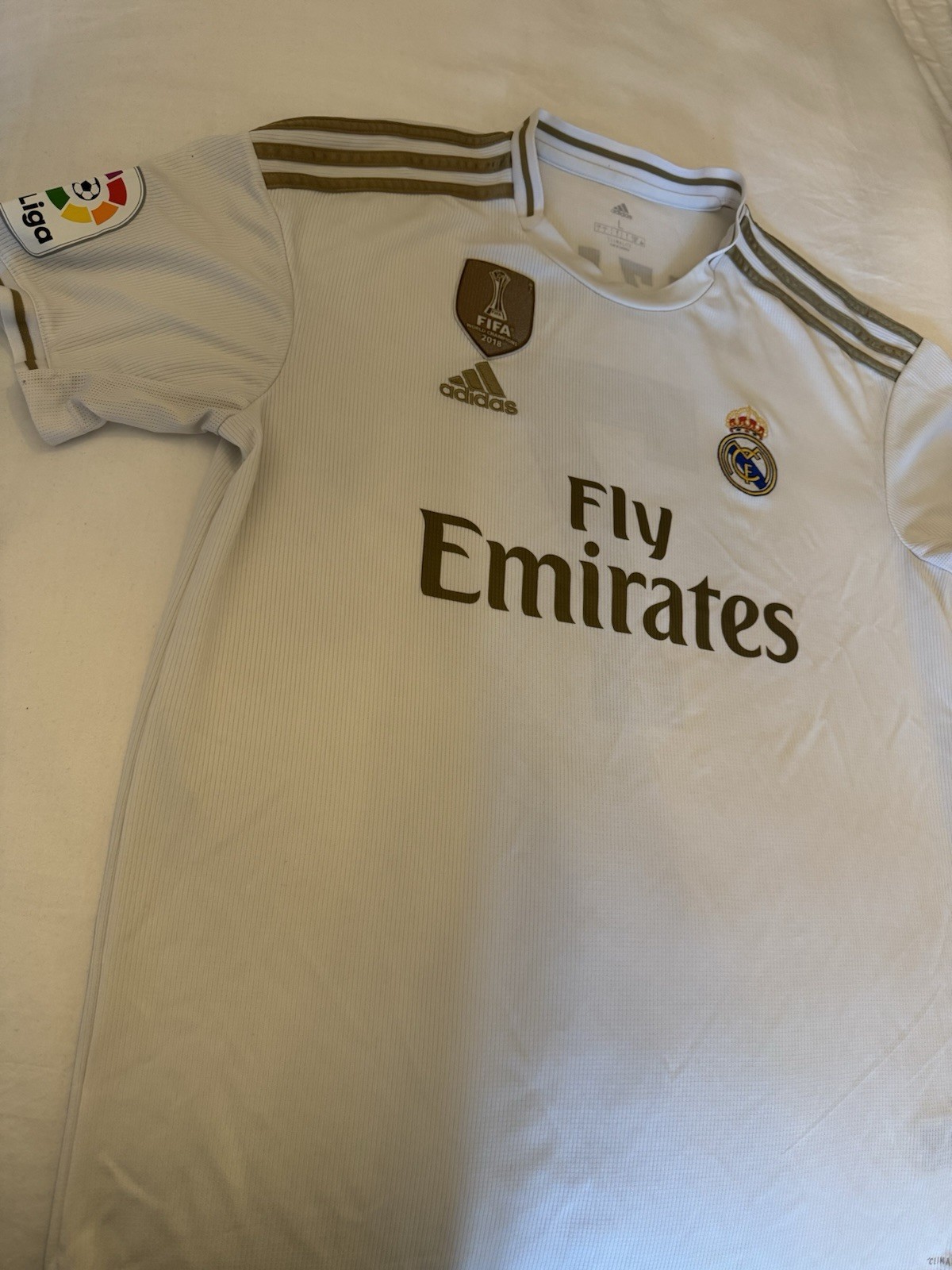Real Madrid Jersey - No.7 Hazard - L (Adidas) for sale on Ebay