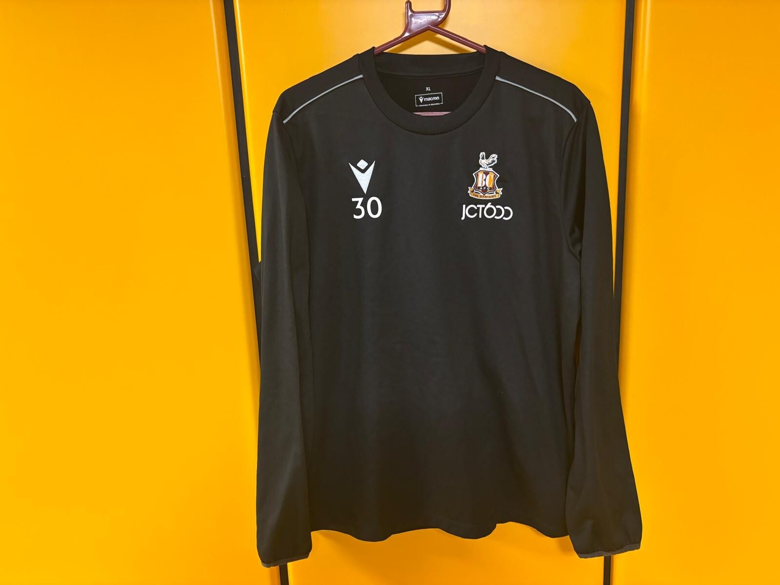Bradford City 2024/25 | Warm-up Jumper | Romoney Crichlow for sale on Ebay