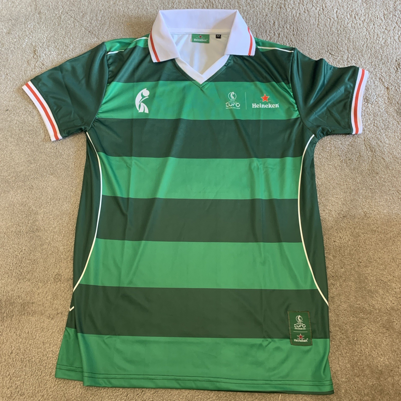 Euros Womens Heineken Football Shirt England 2025 NWOT  for sale on Ebay