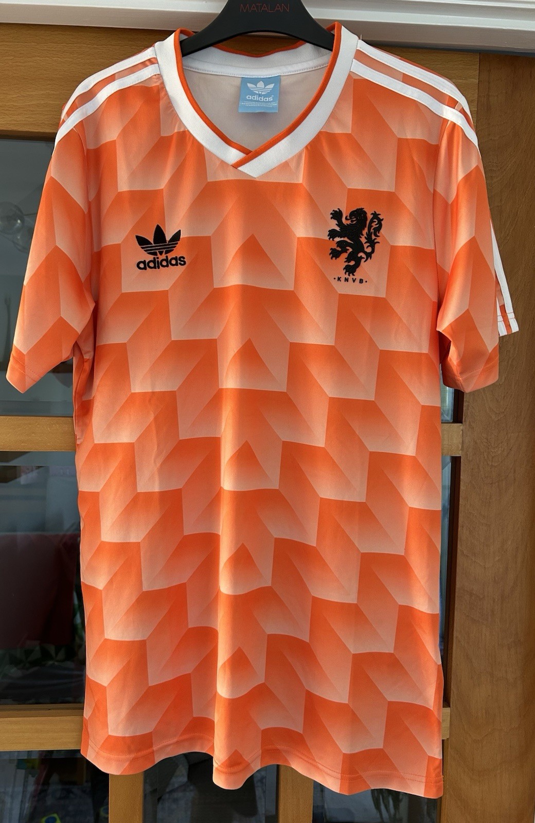 Netherlands Retro REMAKE Home Shirt 1988. Size XL/L In Very Good Condition for sale on Ebay