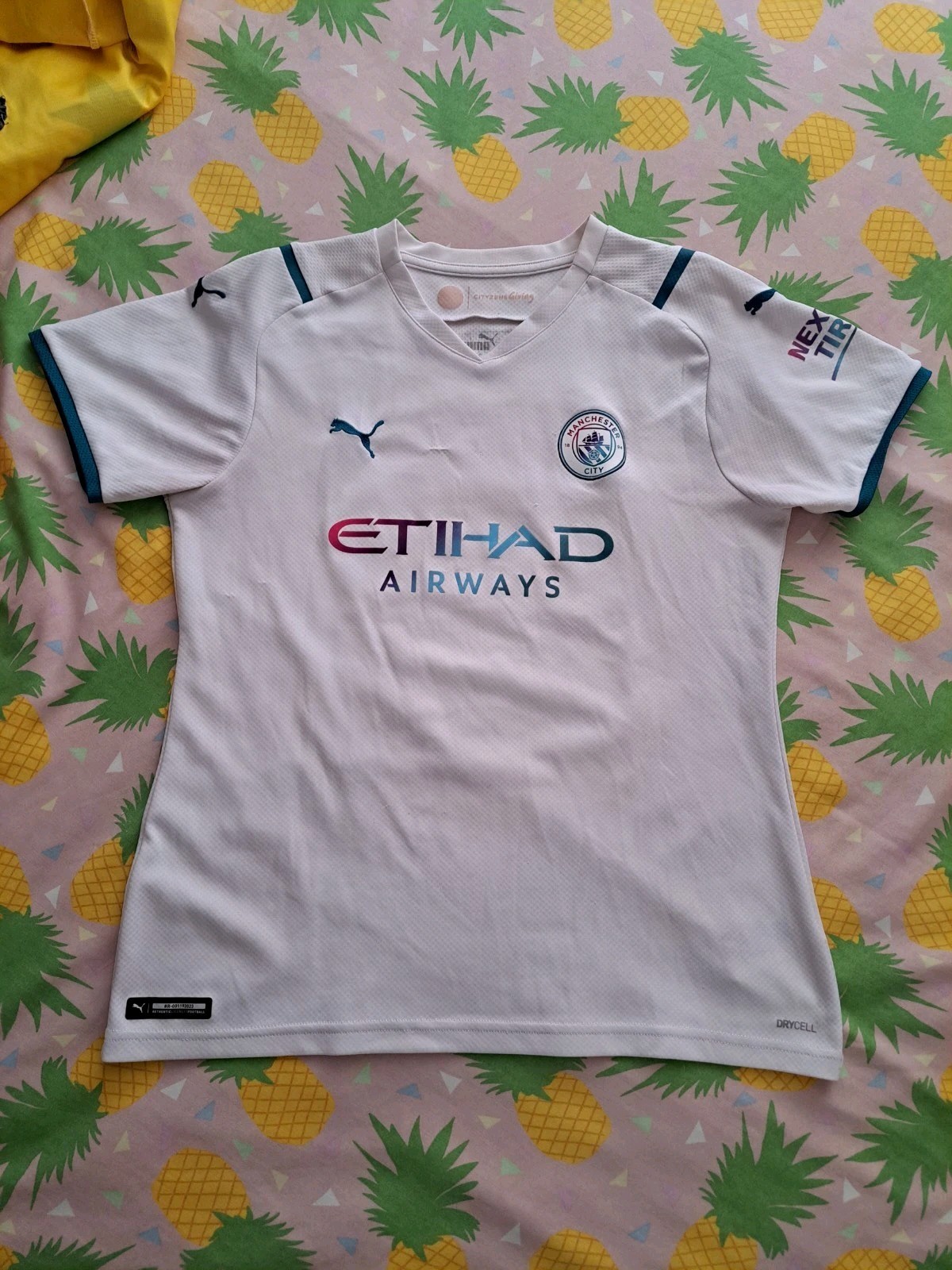 Manchester City Kevin De Bruyne 2021/22 Puma Away Football Shirt Size Medium. for sale on Ebay