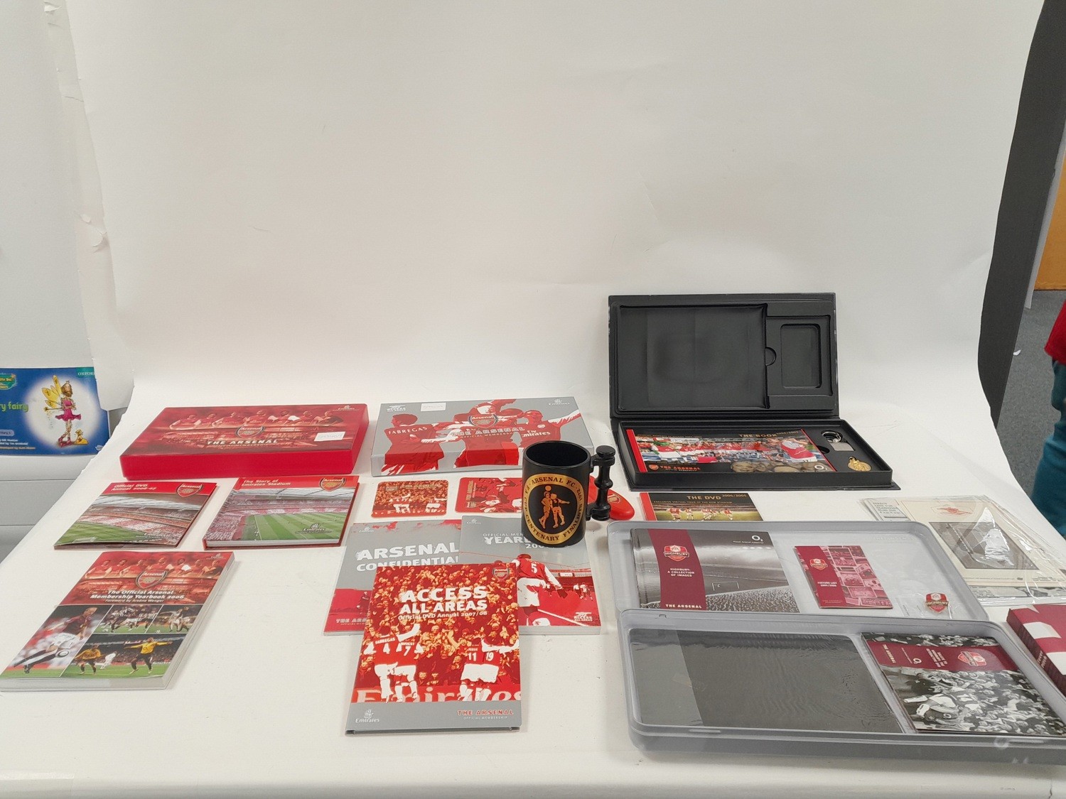 Official Arsenal Collectable Membership Packs and Mug - Football Merch for sale on Ebay
