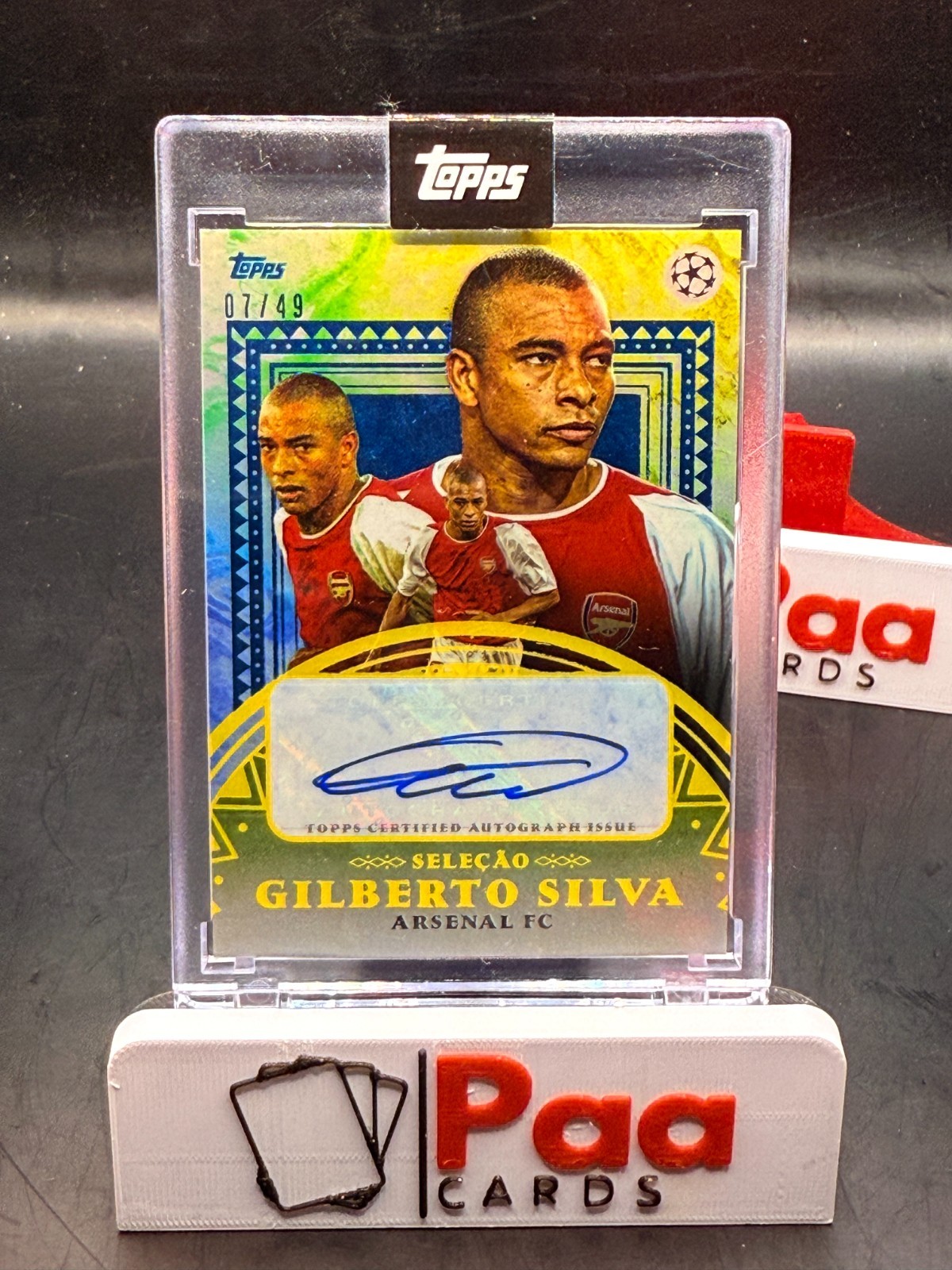 Topps - Selecao 23/24 - Arsenal FC - Gilberto Silva /49 - Legend - for sale on Ebay