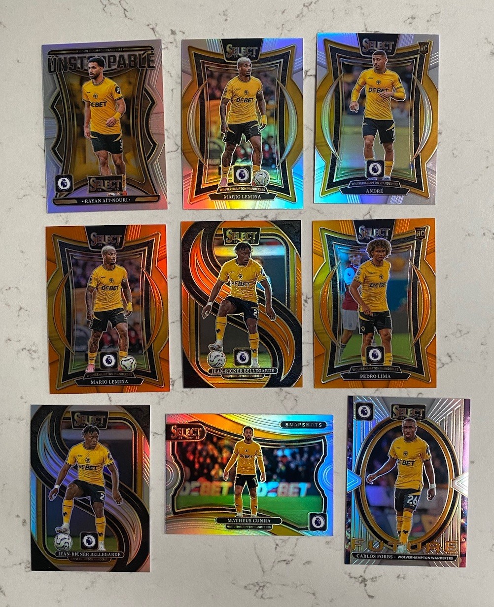 Wolves Select 2024-25 Silver Colour Bundle X3 Orange /75 for sale on Ebay