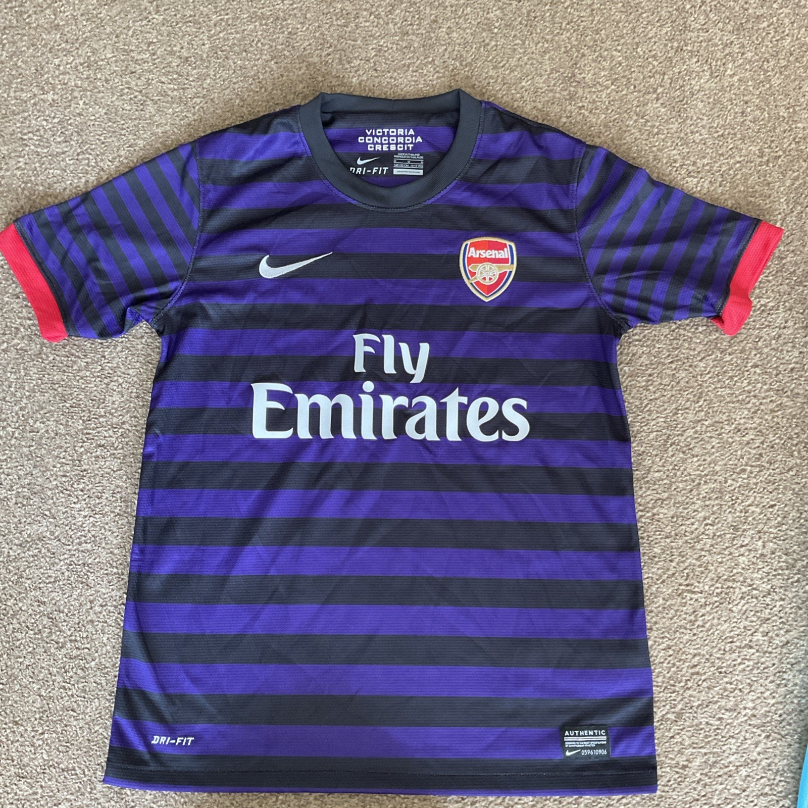Arsenal Shirt 10-12 Years Preloved for sale on Ebay