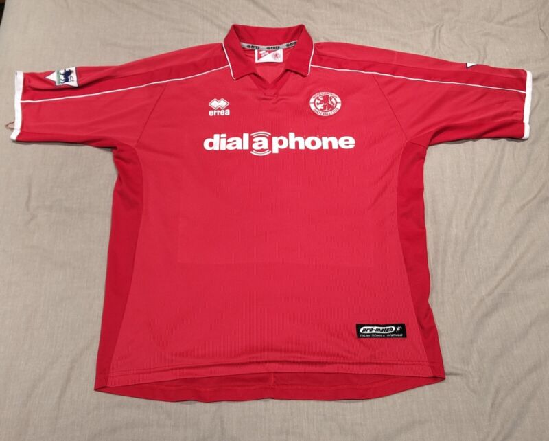 Middlesbrough FC 02/03 Home Shirt Juninho Premier League for sale on Ebay
