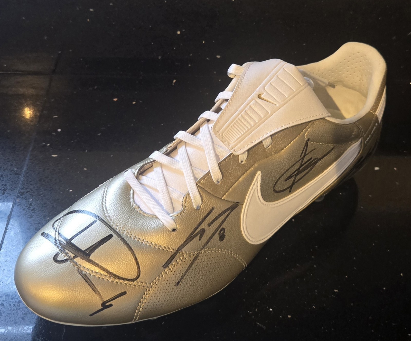 Genuine Hand Signed Nike Boot - Van Dijk, Trent, Gakpo, Szoboslai - Liverpool  for sale on Ebay
