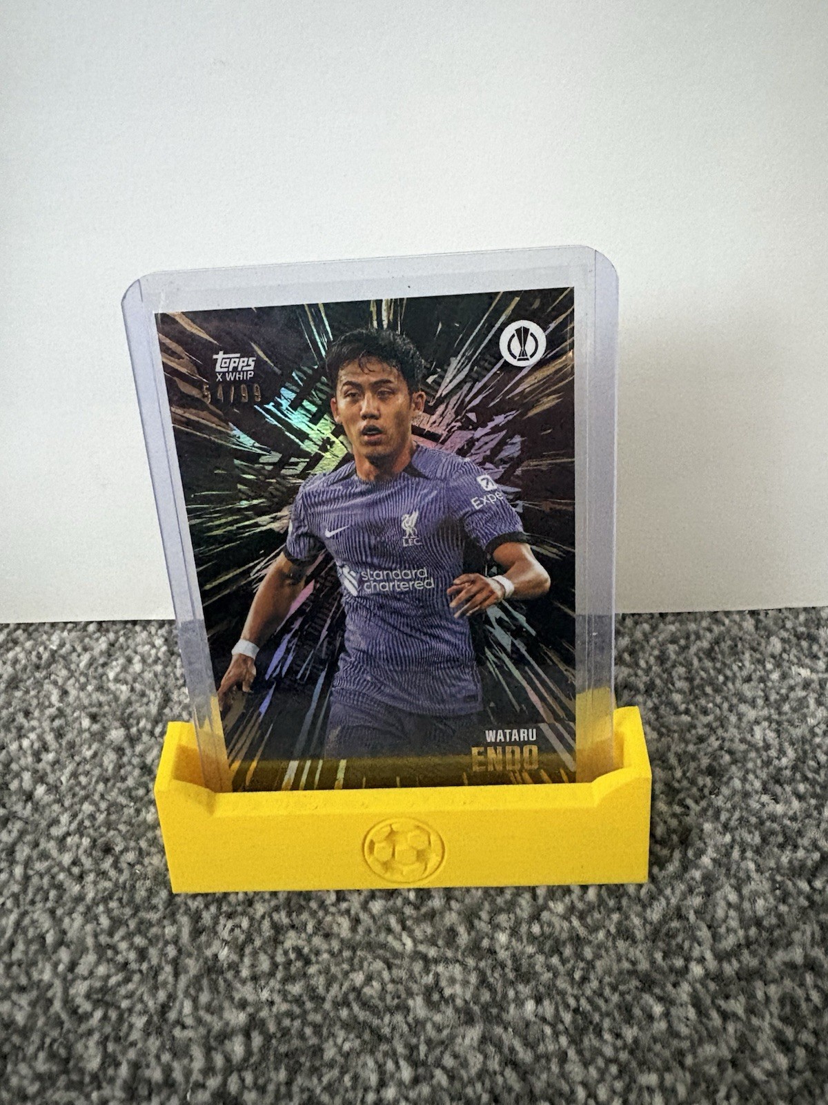 TOPPS 2023-2024 WATARU ENDO LIVERPOOL 54/99 for sale on Ebay