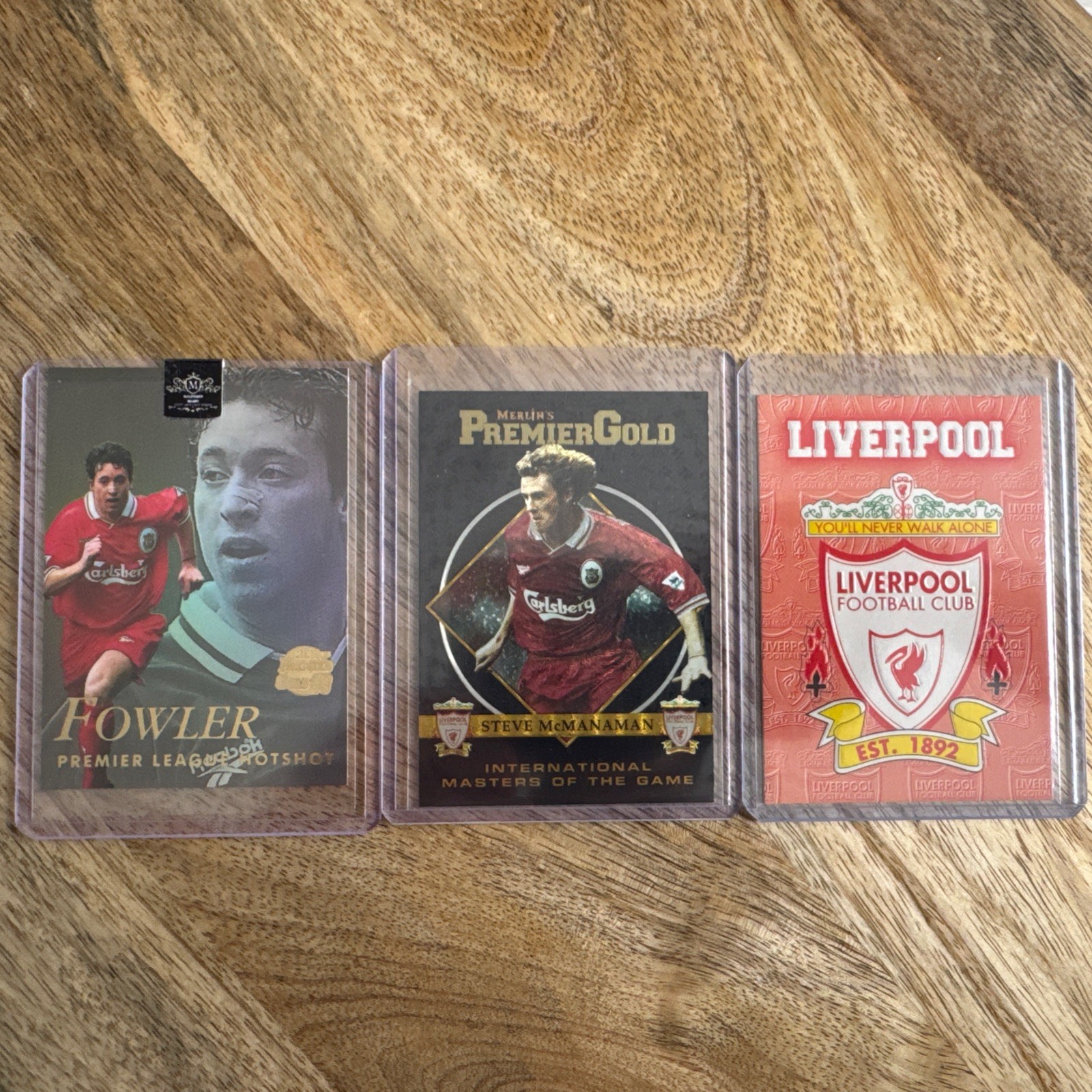 Liverpool FC Premier League Gold 98 Card Collection  for sale on Ebay