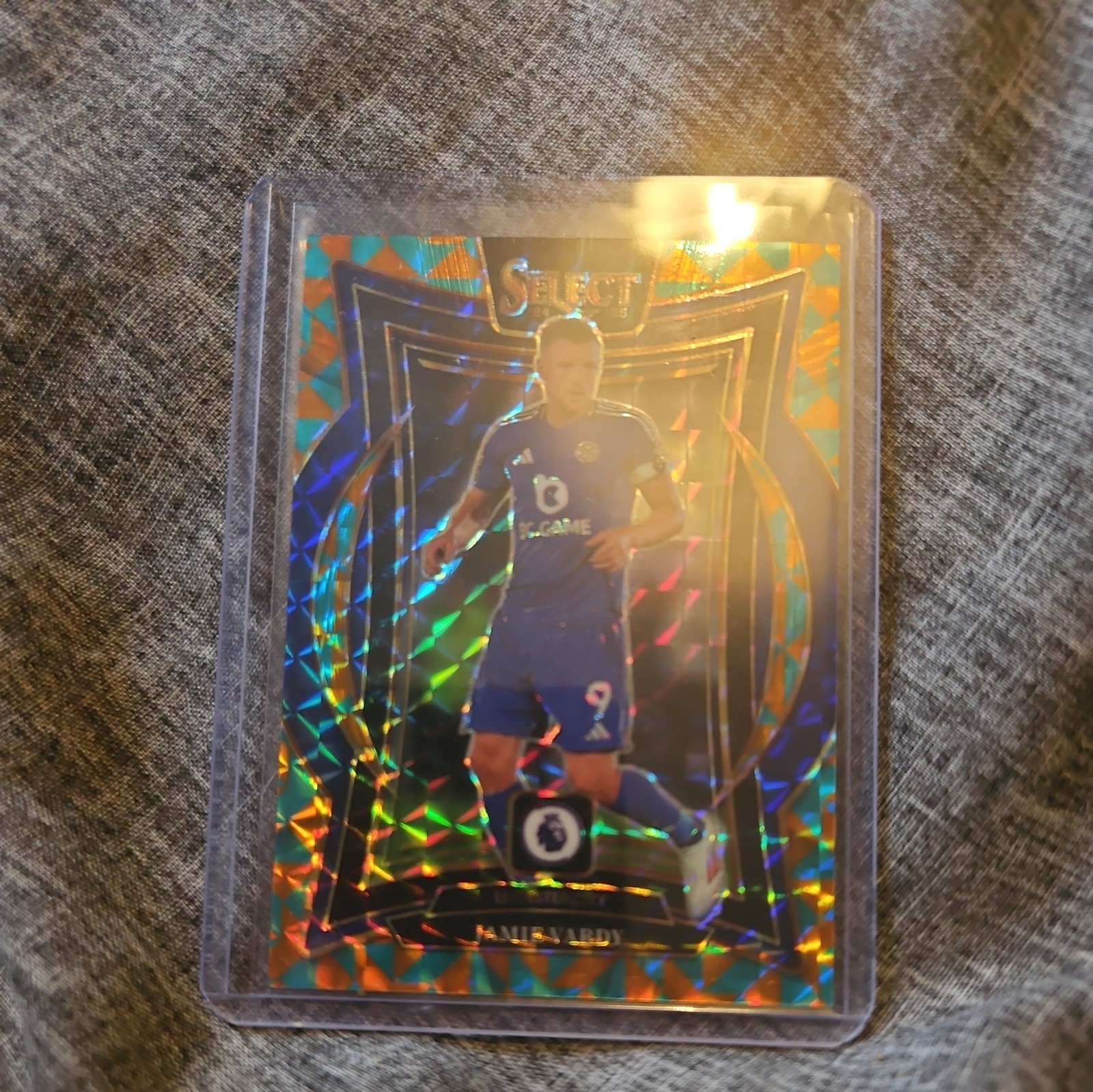 Panini Select 2024 2025 Jamie Vardy Teseelation Leicester City numbered 06/15 for sale on Ebay