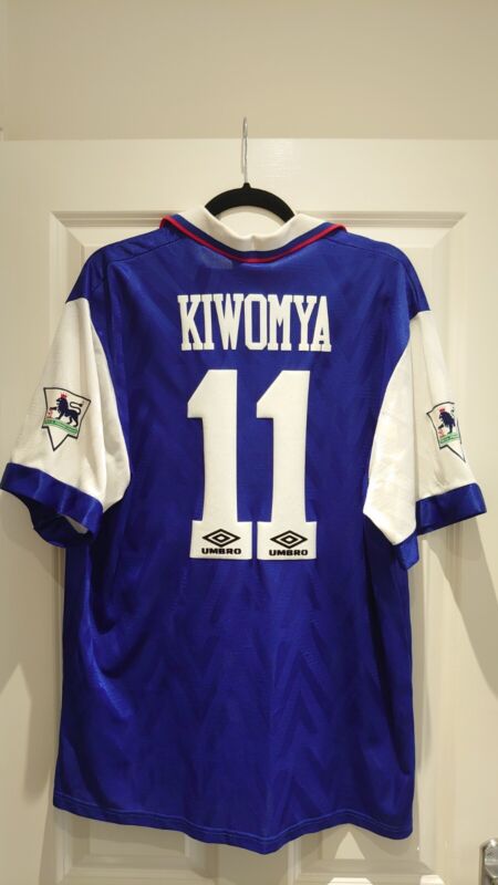 Ipswich Town FC Home Shirt 92/94 Kiwomya 11 Original Mens XL for sale on Ebay