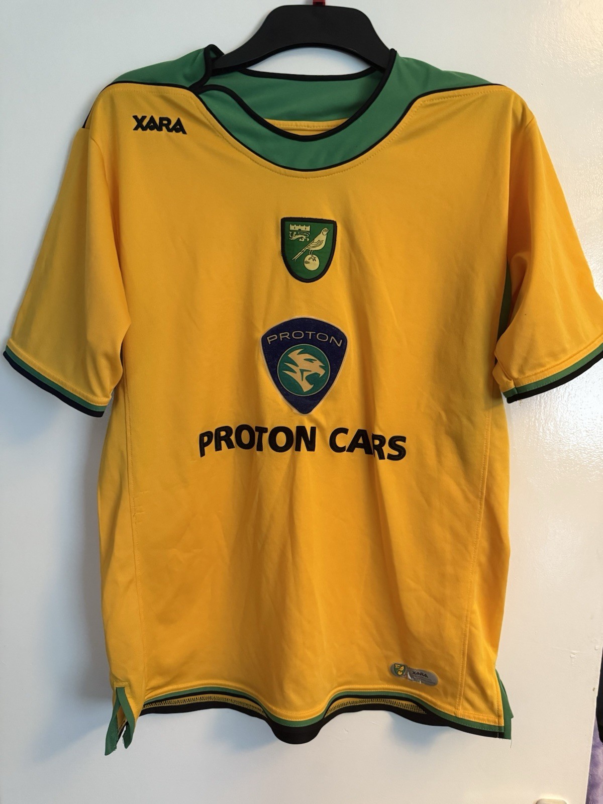 2005-2006 Norwich City Home Shirt , Xara, Size Medium for sale on Ebay