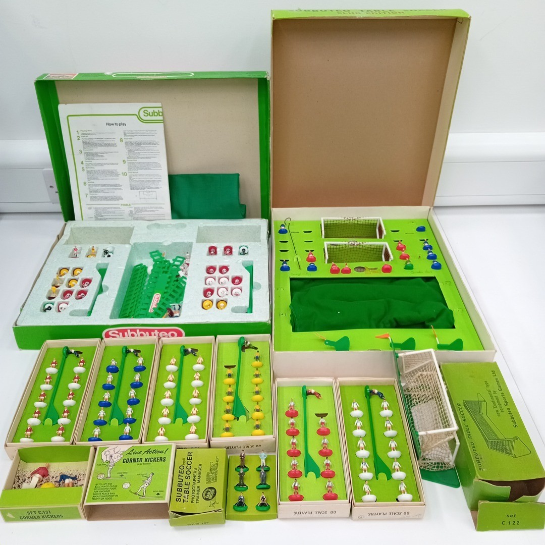  Vintage Subbuteo Table Top Football Game Club Edition  Job Lot x 11 FLT16-TR for sale on Ebay