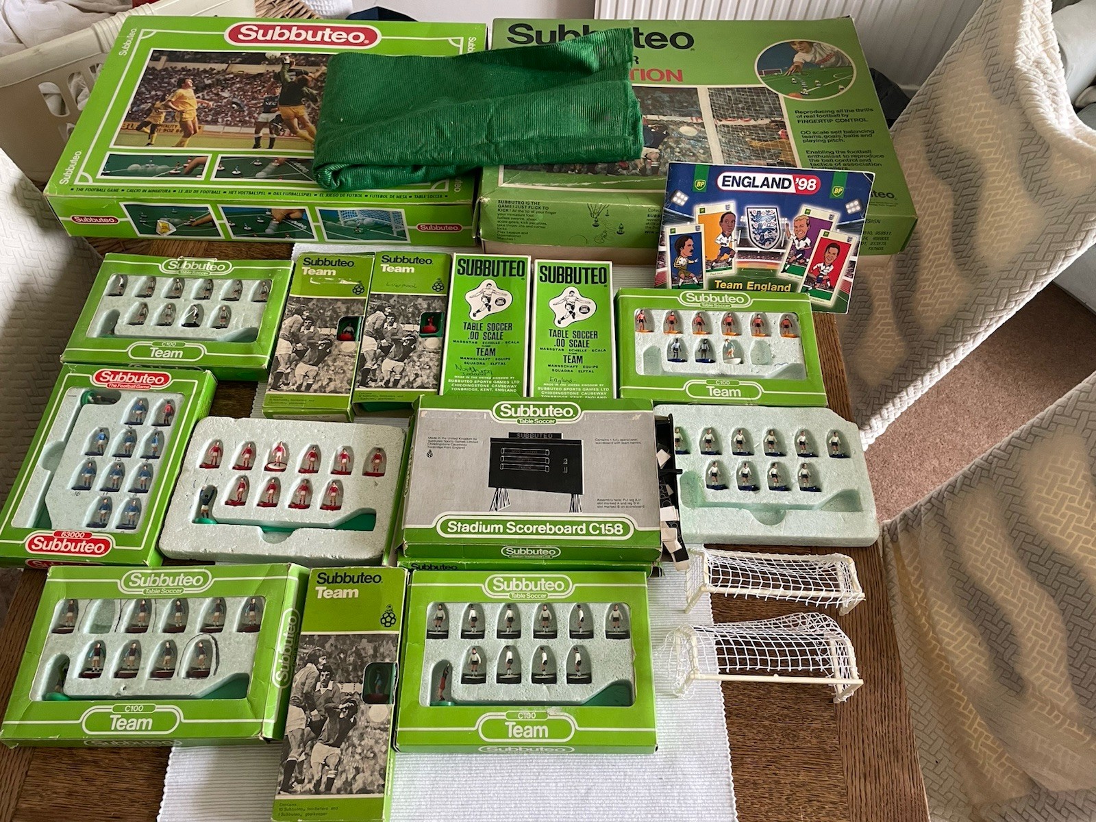 Subbuteo Job Lot For Spares AND Repairs Bundle for sale on Ebay