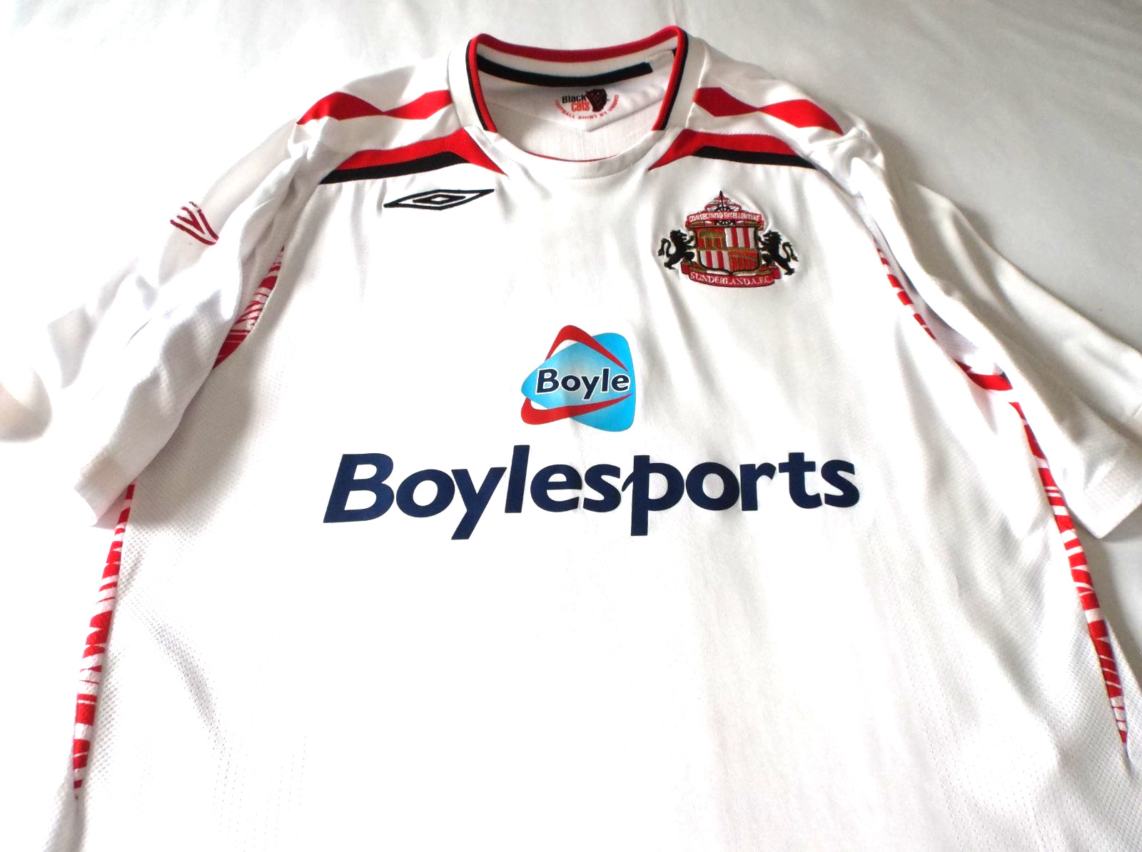Sunderland Away Football Shirt Size Large for sale on Ebay