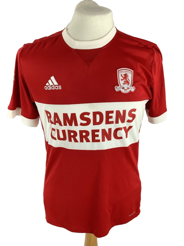 Middlesbrough Football Shirt & Shorts 2017 #3 Friend Signed Whole Squad Size M for sale on Ebay