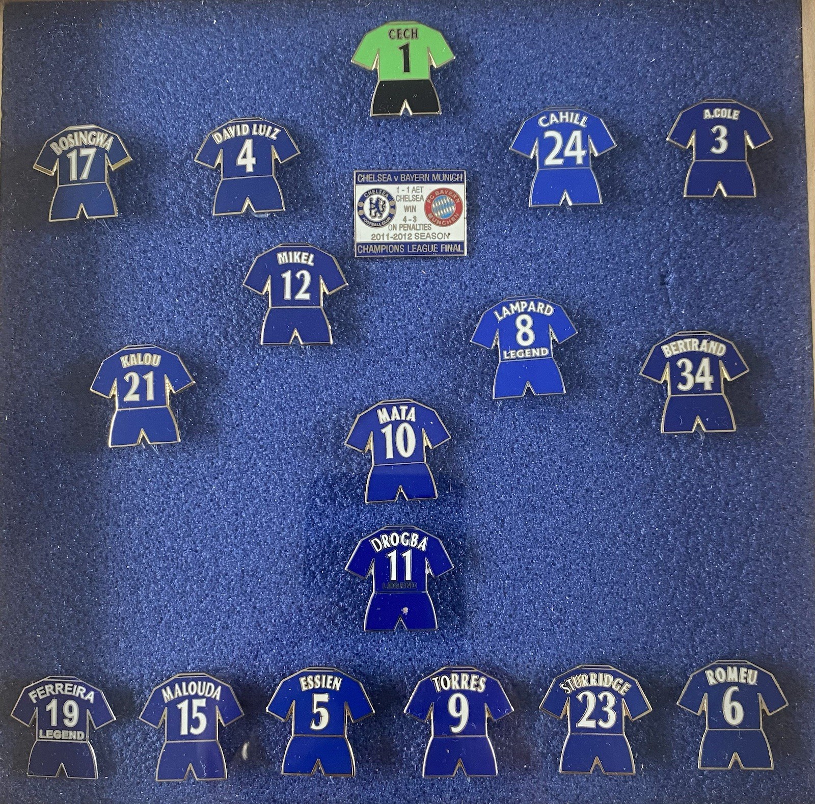 Chelsea Champions League Winners for sale on Ebay