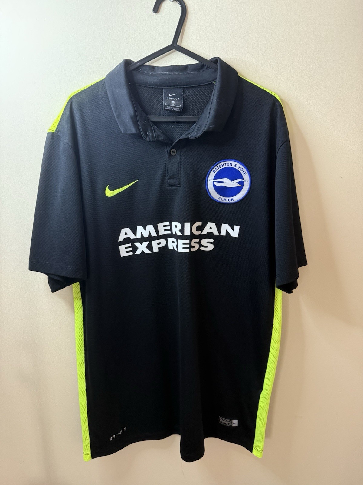 Brighton & Hove Albion 2016/17 Away Shirt - Solly March 20 - Size Medium for sale on Ebay