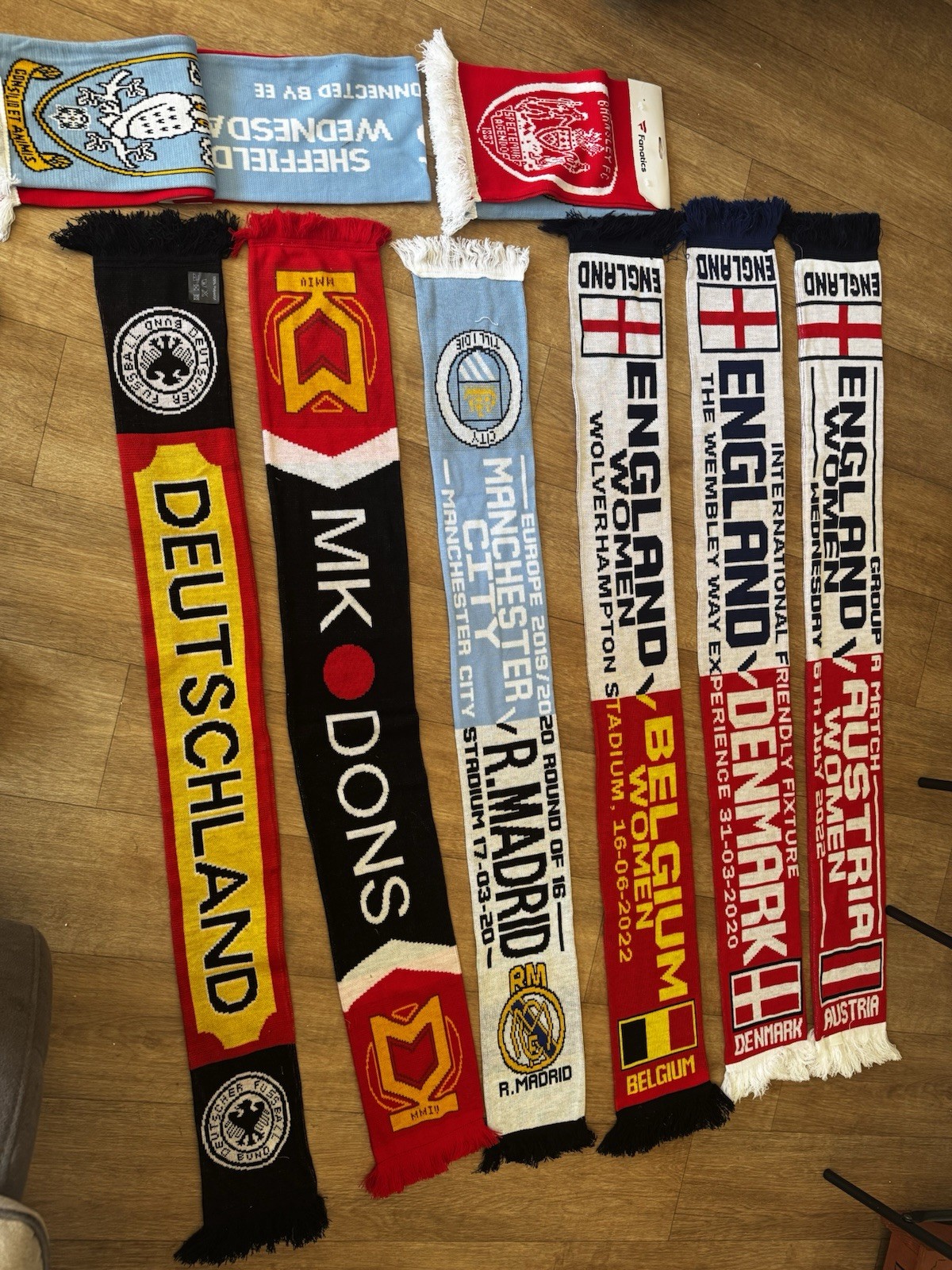 Football Scarf Bundle for sale on Ebay