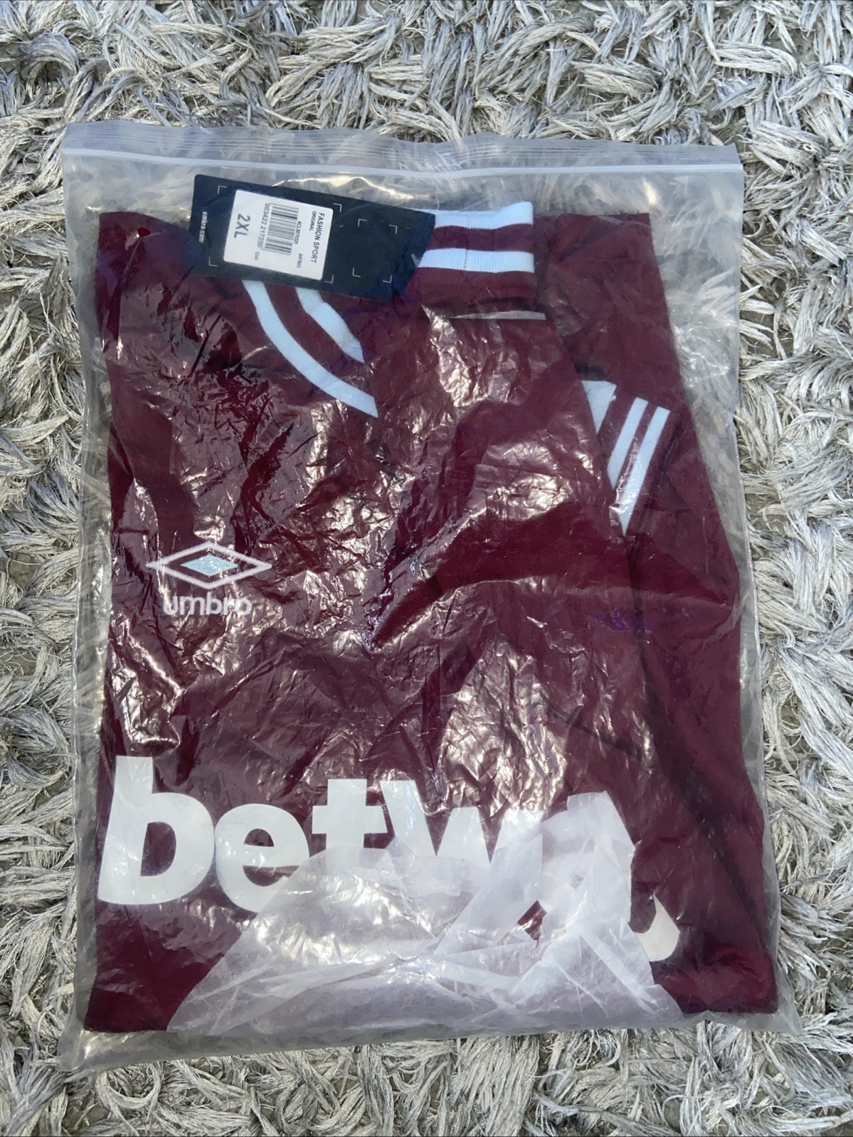 West Ham Football Shirt for sale on Ebay