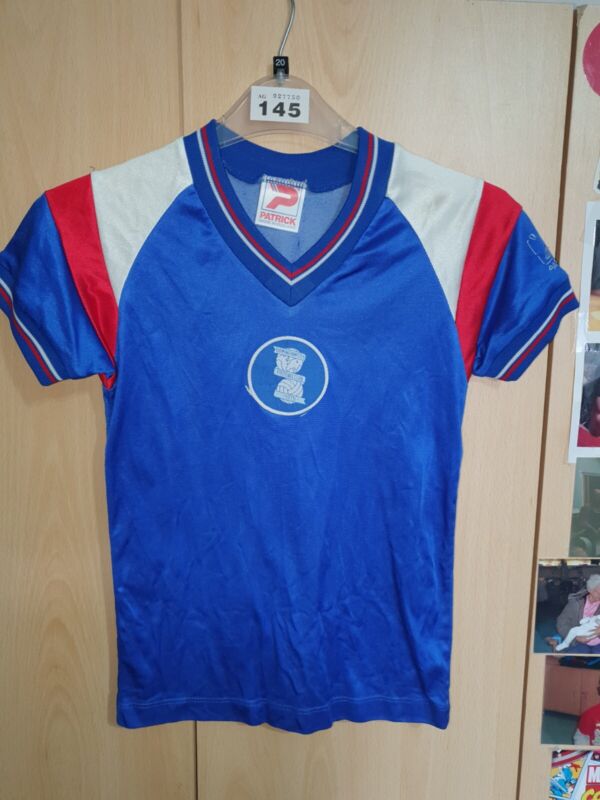 Childrens Home Birmingham City FC Shirt 1985 Size 26-28 for sale on Ebay
