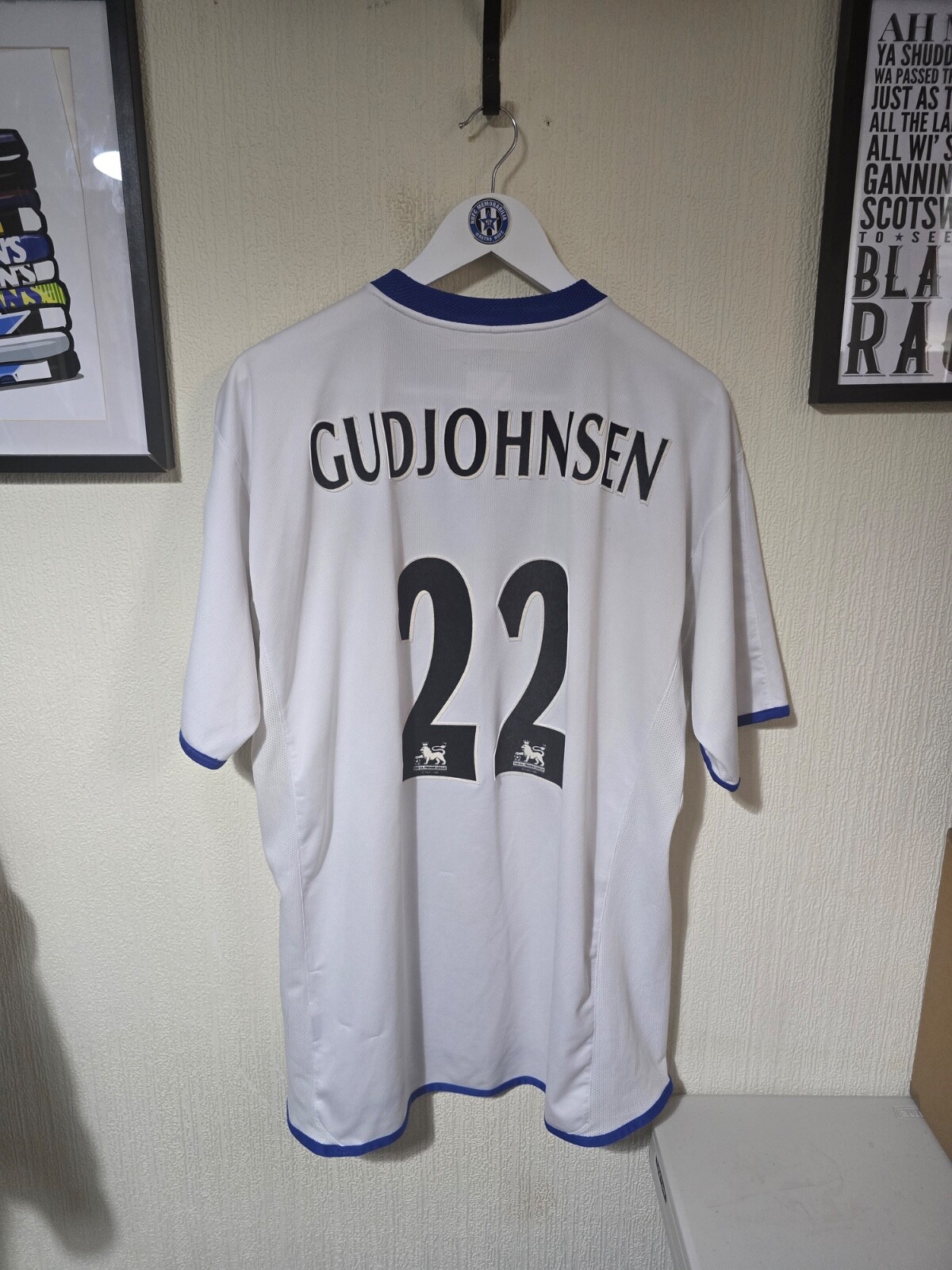 Chelsea 2003/05 Umbro away shirt, XL, #22 GUDJOHNSEN for sale on Ebay