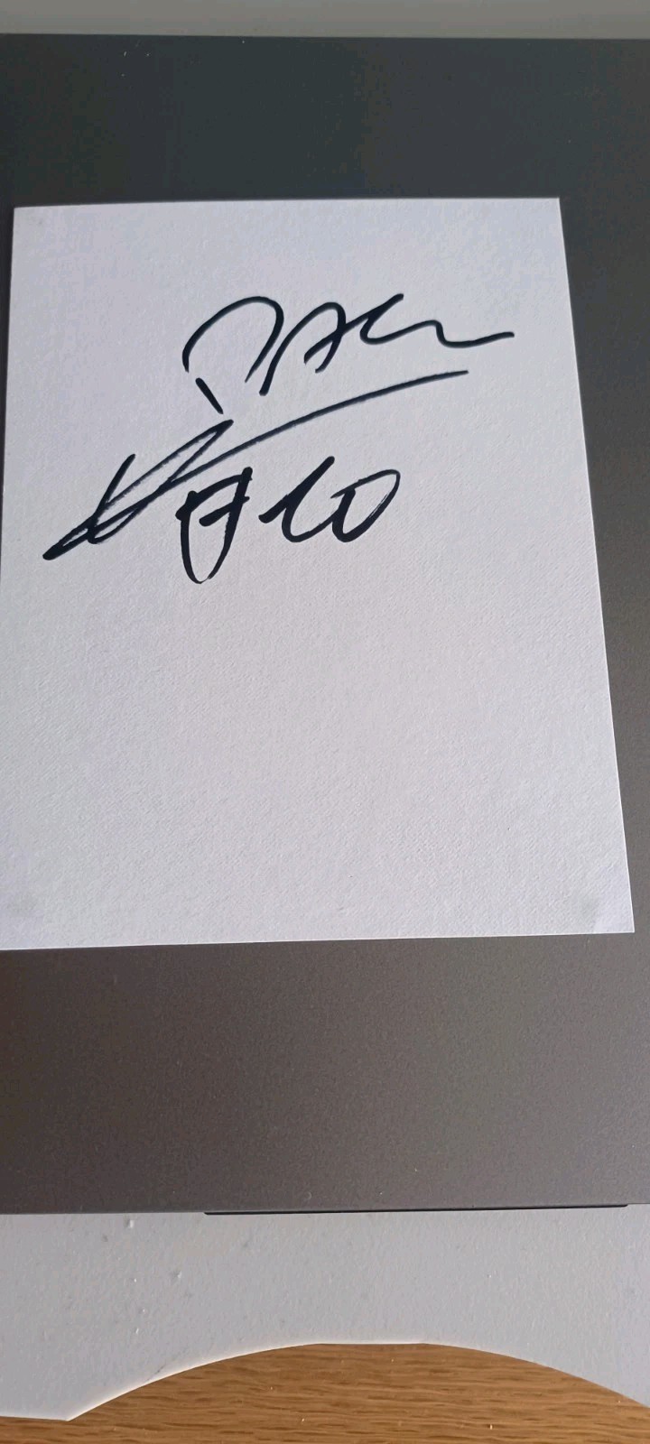 KENDRY PAEZ  - CHELSEA - HAND  SIGNED WHITE CARD for sale on Ebay