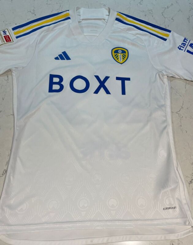 Leeds United Willy Gnonto Match worn Shirt for sale on Ebay