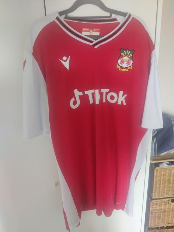 wrexham football shirt 21/22 XXXXL (To Suit XXL/XxxL) for sale on Ebay