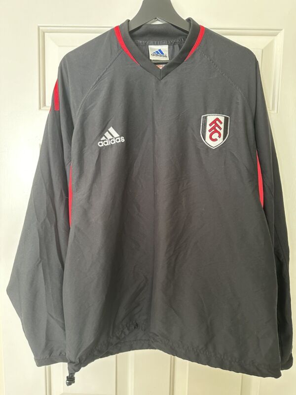 Fulham FC Vintage Football Training Top 2000/01 Size: Medium Adidas Authentic for sale on Ebay