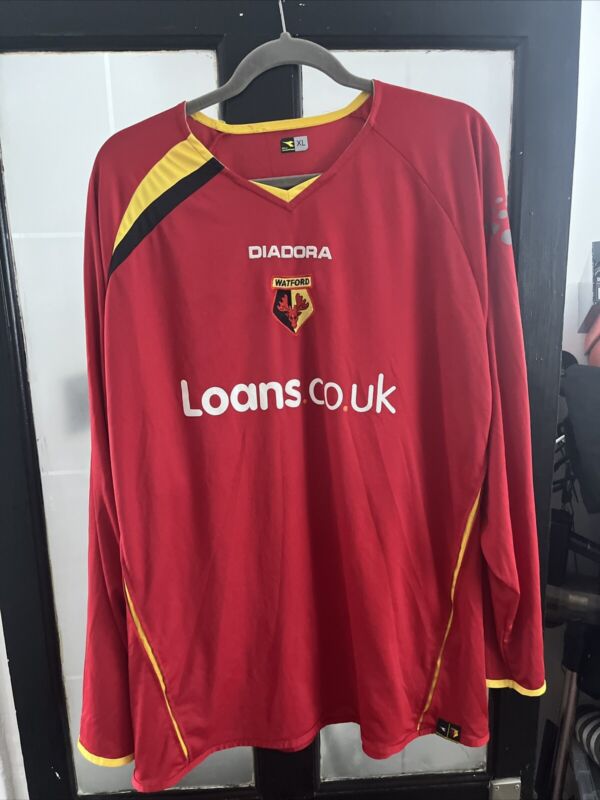 Mens 2005/2006 Watford Football Shirt Size Xl Reserves Long Sleeved for sale on Ebay
