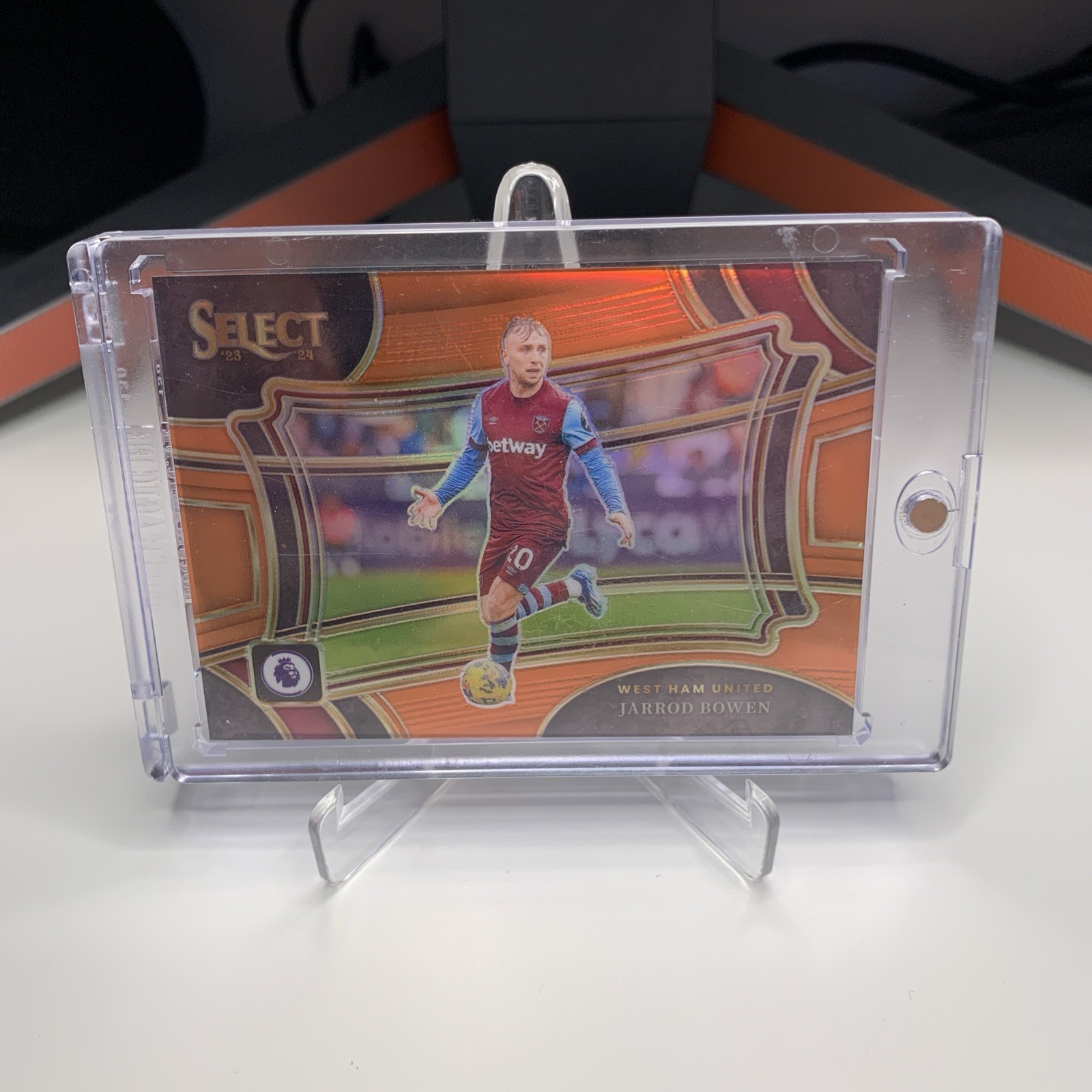 Jarrod Bowen /75 Field Level Orange Panini EPL Select 23/24 West Ham England for sale on Ebay
