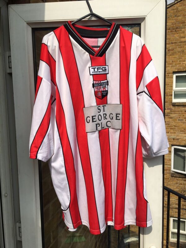 Brentford Football Shirt Saint George XL for sale on Ebay