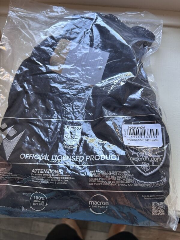 Limited Edition Sheffield Wednesday Blackout Third Kit Mens Shirt LARGE for sale on Ebay
