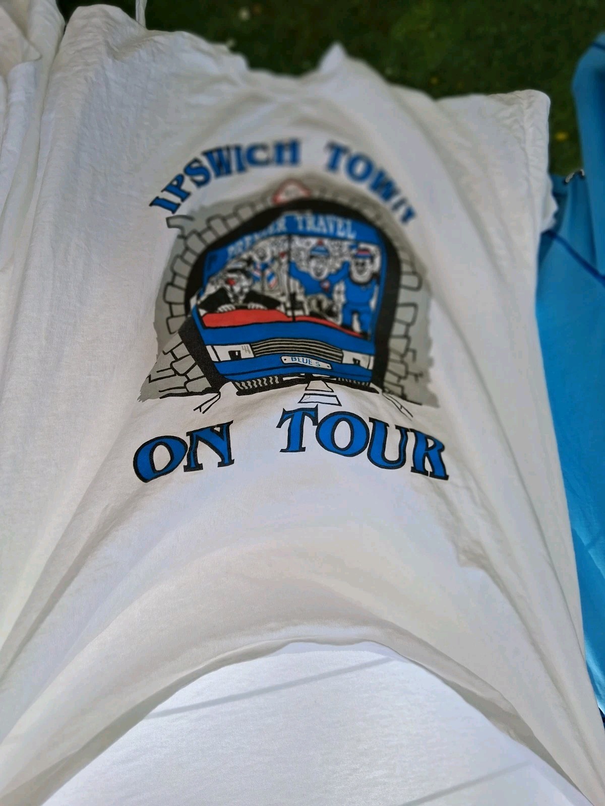 Rare Ipswich Town On Tour T Shirt XL.  1992/3 Season  for sale on Ebay