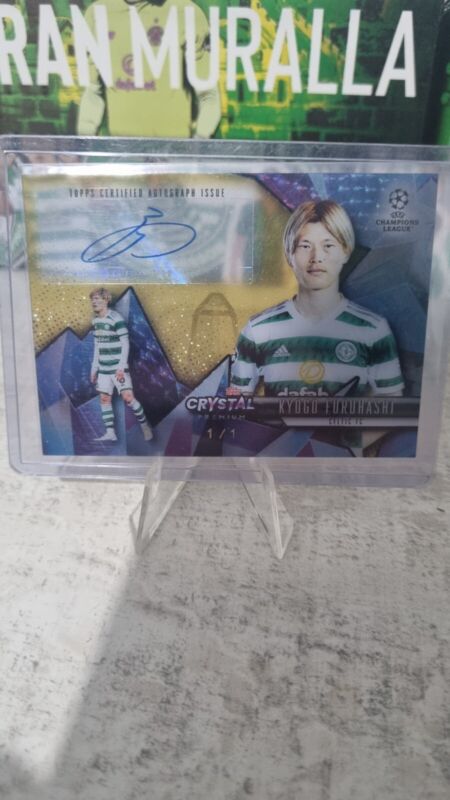 Topps Crystal Premium celtic fc Kyogo Furuhashi auto Numberd / 1 for sale on Ebay