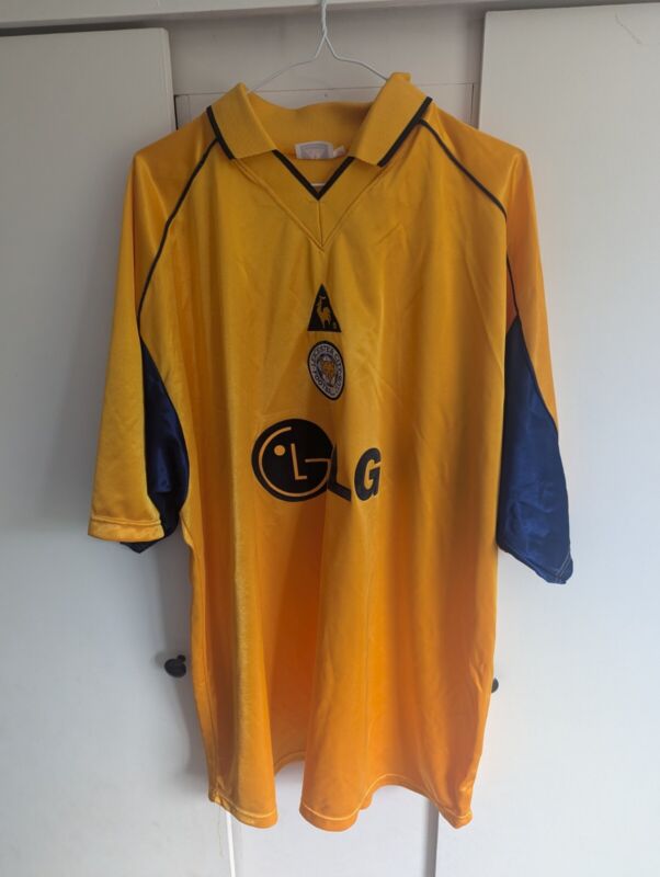 Leicester City 2002-2003 Away Football Shirt  XXL for sale on Ebay