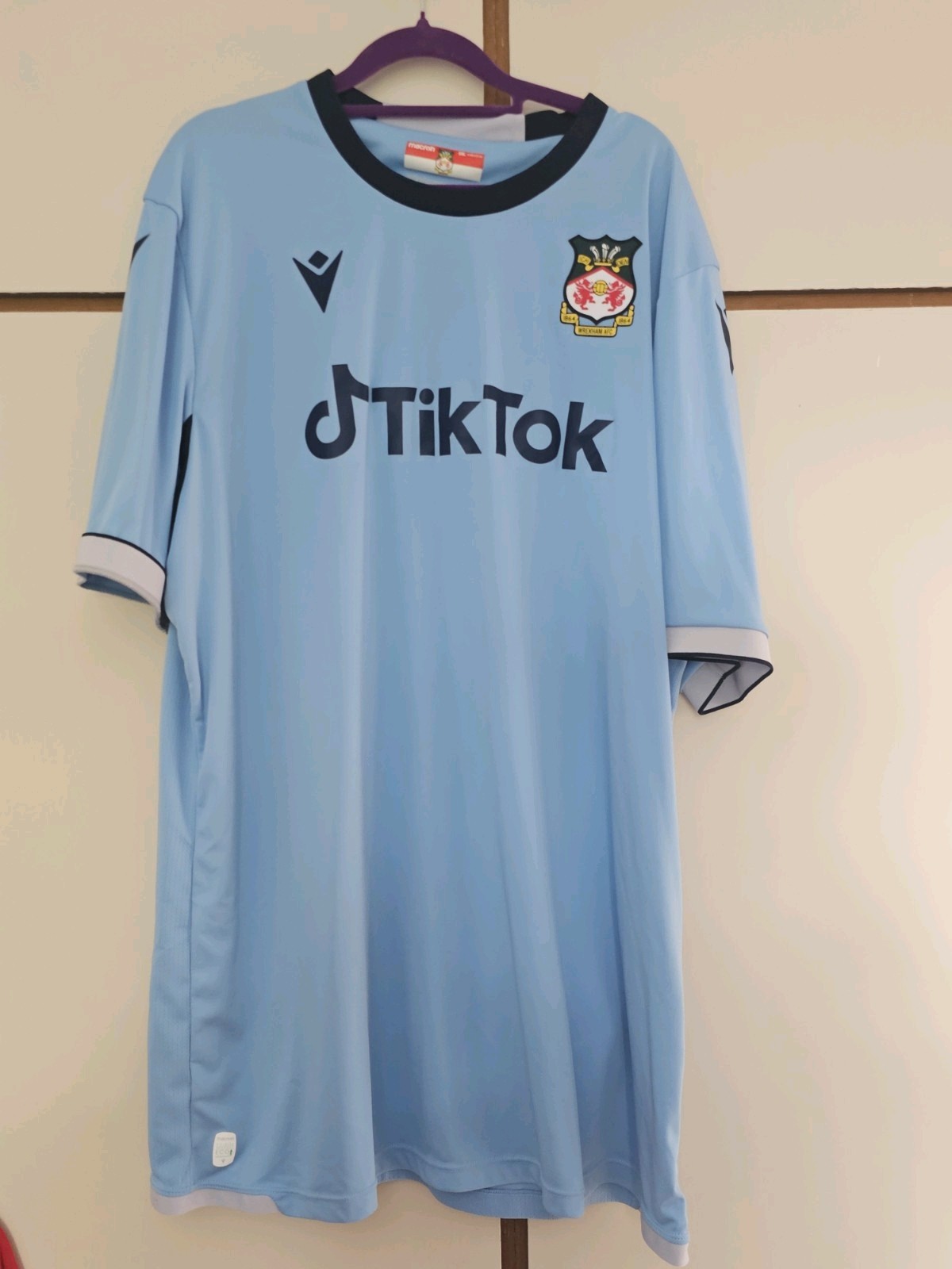 Wrexham AFC 2022/23 Away Shirt. 5XL for sale on Ebay