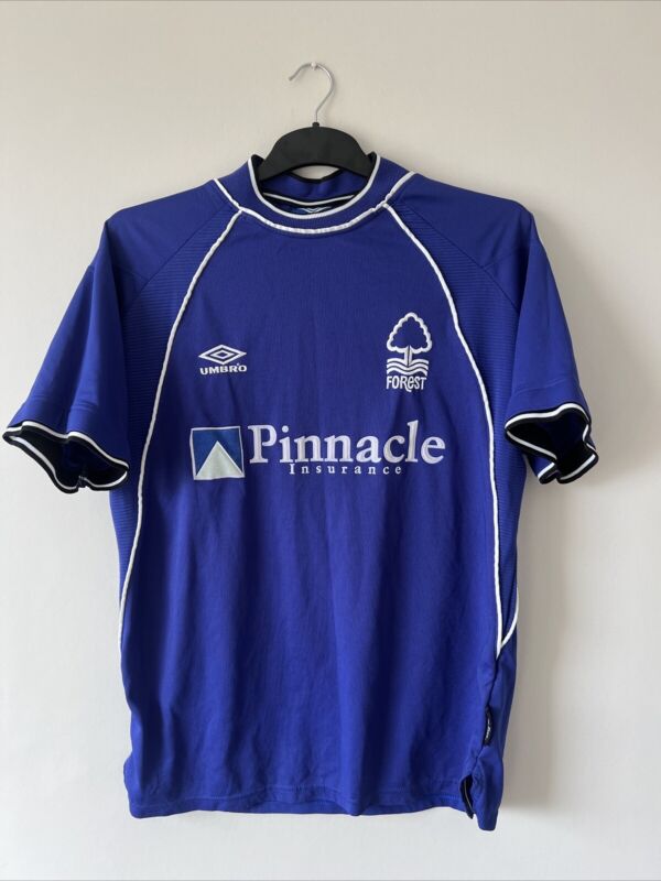 Original Nottingham Forest 1999/01 Away Football Shirt Vintage Mens Umbro Size L for sale on Ebay