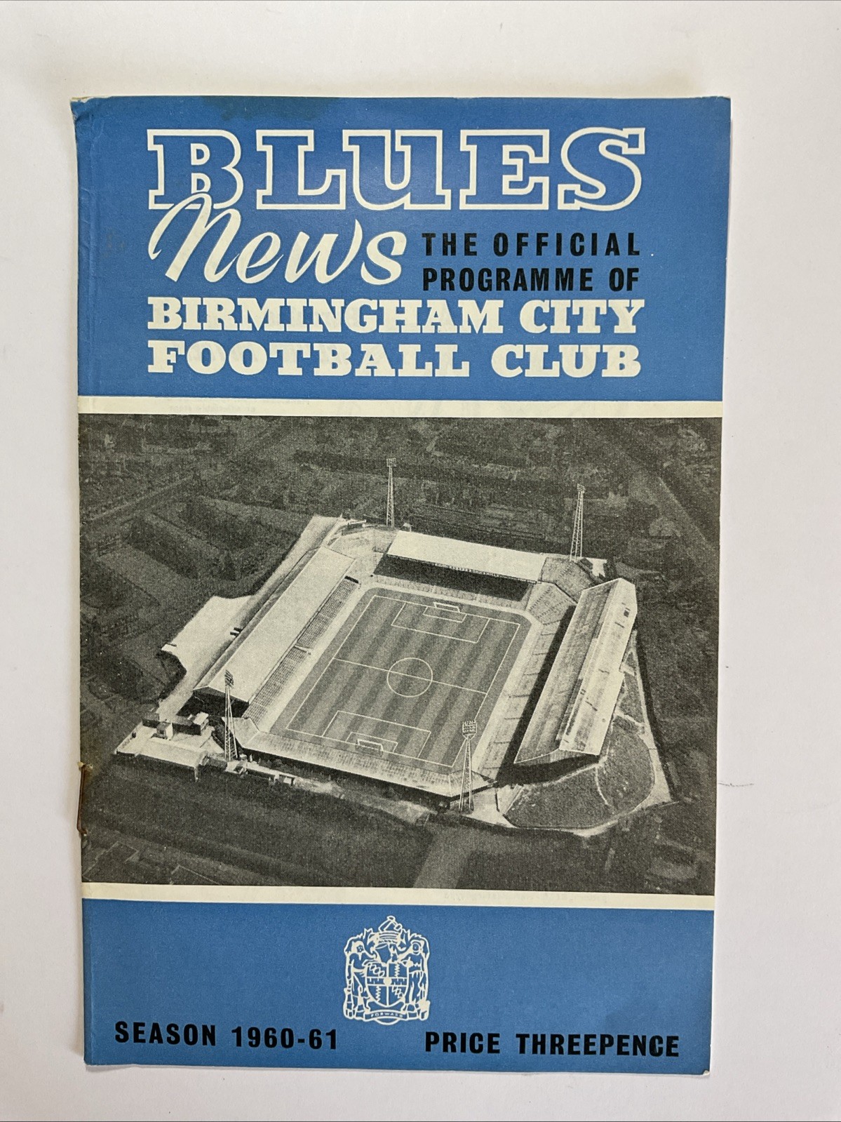 Birmingham City v Upjest Dozsa;  Fairs Cup, 19th October 1960 for sale on Ebay