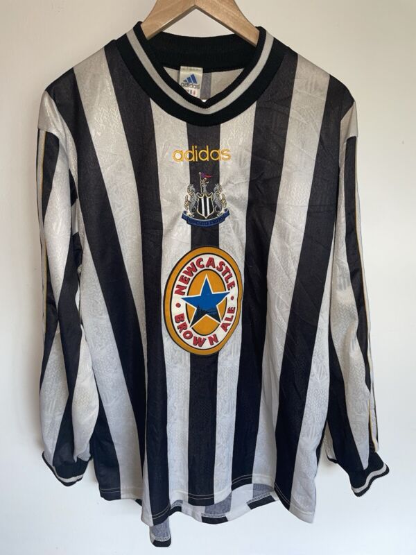 Newcastle United Longsleeve Home Shirt 1997-1999 Adidas Size L Good Condition for sale on Ebay