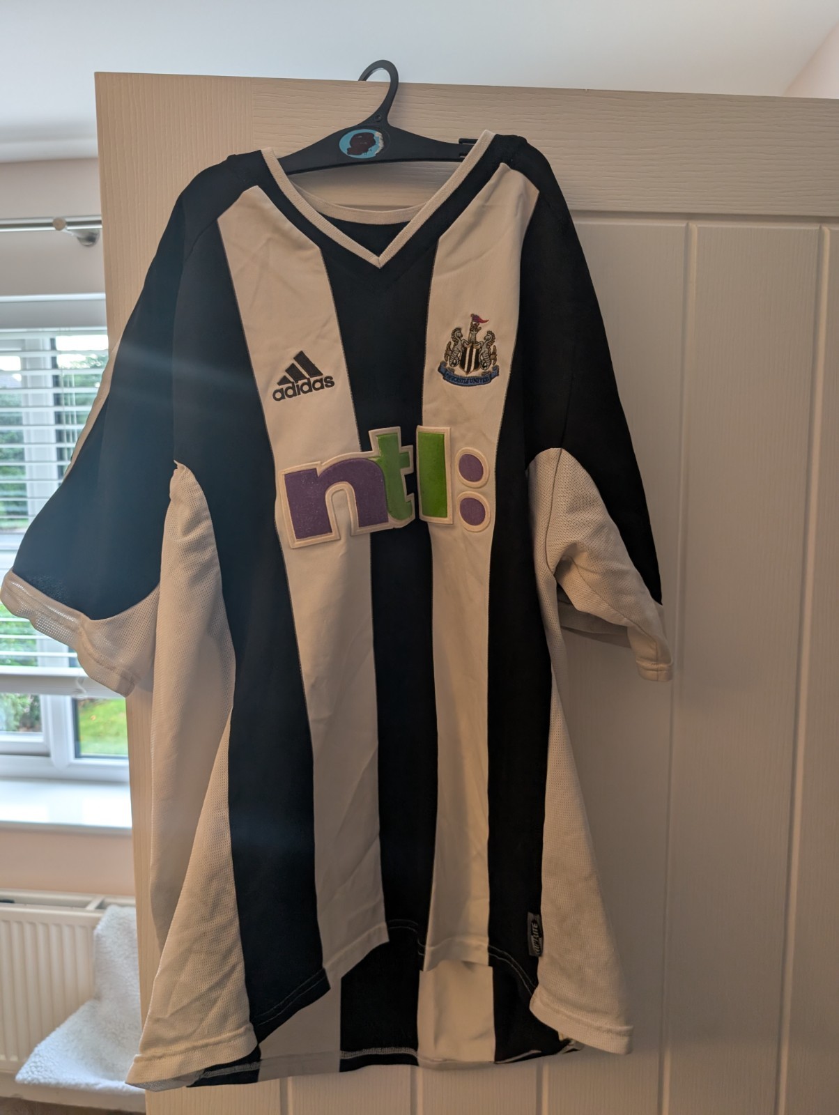 Mens L 2001-2003 NUFC Newcastle Home Shirt, Superb Cond. 99p Auction No Reserve for sale on Ebay
