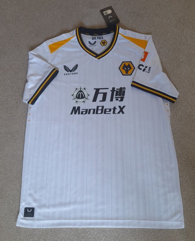 Signed Hwang Hee Chan Wolverhampton Wanderers (Wolves) Away Shirt BNWT Size L for sale on Ebay