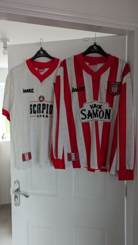 Sunderland Avec Home & Away Football Shirts Roker Park 96/97 Medium  for sale on Ebay