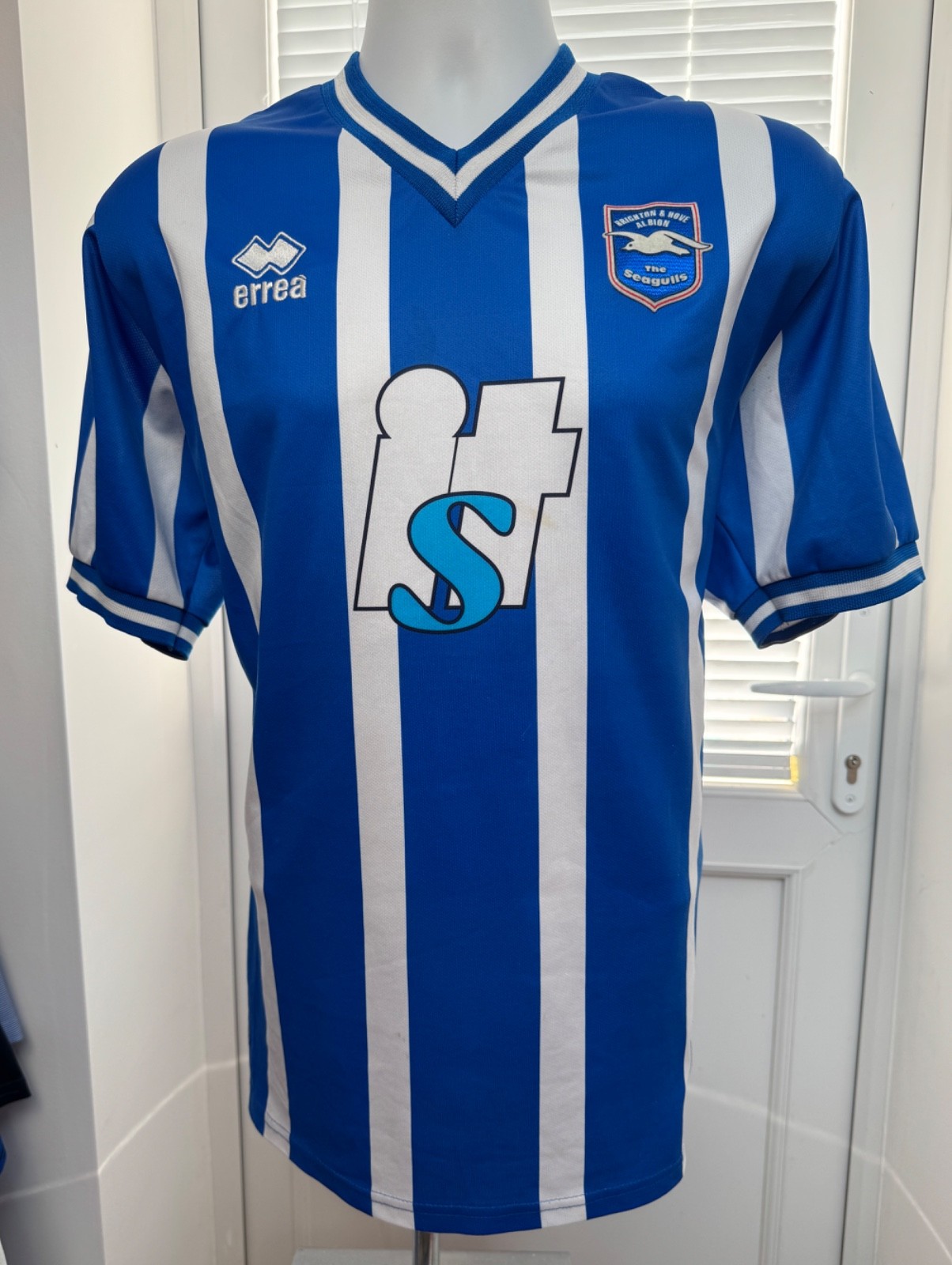 Brighton & Hove Albion Football Shirt 2010 vintage Errea Top Soccer Jersey for sale on Ebay