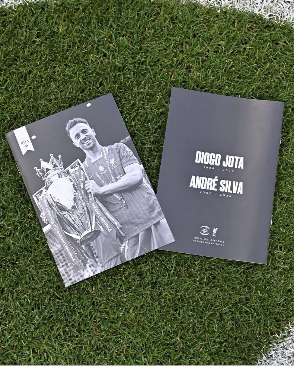Diogo Jota memorial matchday programme Liverpool vs PNE for sale on Ebay