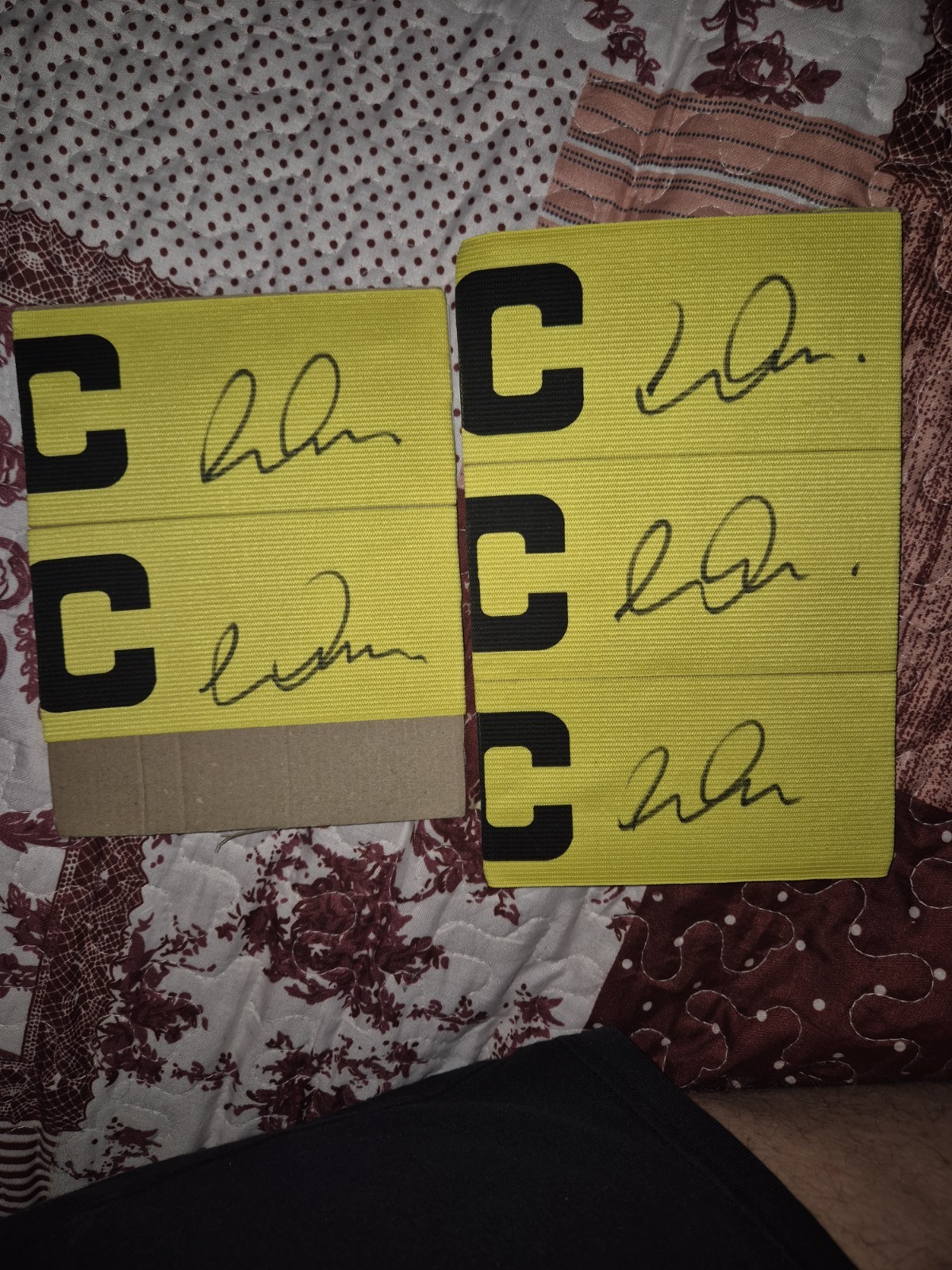 Callum McGregor Signed Captains Armband Celtic for sale on Ebay