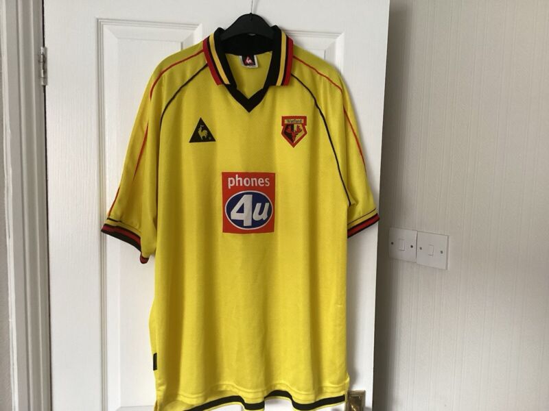 watford fc football shirt Size 50/52” 127/132cms for sale on Ebay
