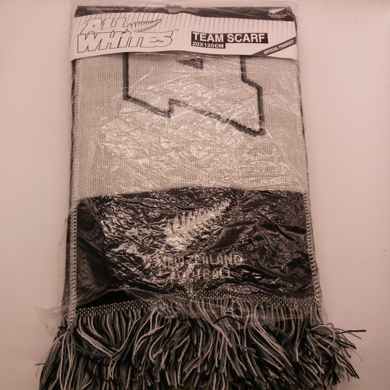 All Whites New Zealand Football Club Official Team Scarf (h16) for sale on Ebay